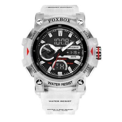 Relógio Esportivo Digital Pulseira De Silicone A Prova D´agua Branco