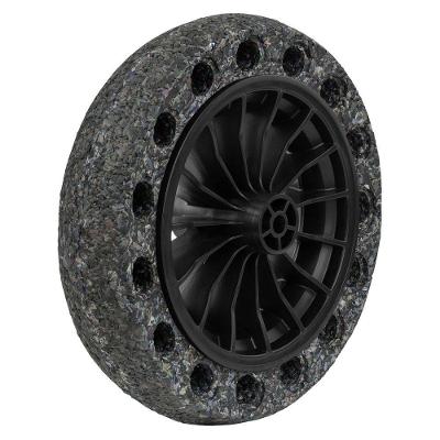 Pneu Maciço Tramontina Borracha Macia Roda Plástica 8 Para Carrinho Mão Tramontina