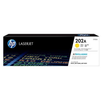 Cartucho De Toner Original Hp 202a Amarelo Laserjet Cf502a