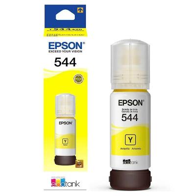 Tinta T544 544 Amarelo Epson Original 120 L3150 / L3110 / L3210 / L3250 / L5190 - Refil