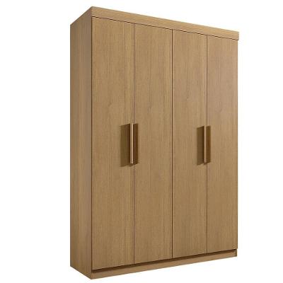 Guarda Roupa 4 Portas 3 Gavetas Colibri Plus D'doro Cinamomo