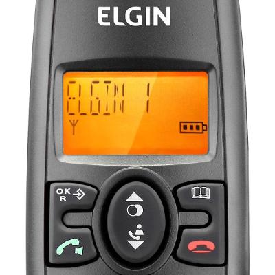 Telefone Sem Fio Elgin Tsf-8003 Com 2 Ramais