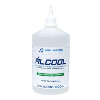 Álcool Isopropanol 99,8% 500ml Implastec