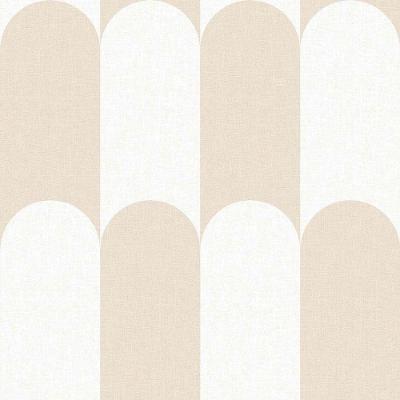 Papel De Parede Botany House Yin Yang Bege 15557