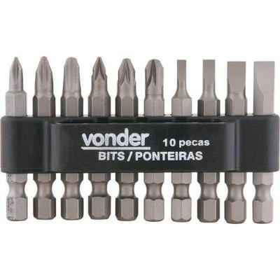 Jogo De Bits-ponteiras Sextavadas 1-4 C-10 - Vonder