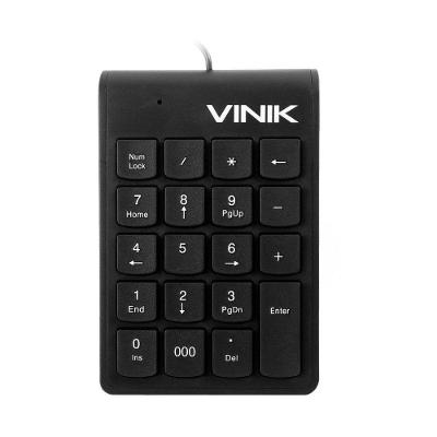Teclado Numérico Usb Dynamic 20 Teclas Cabo 1.8m Preto -