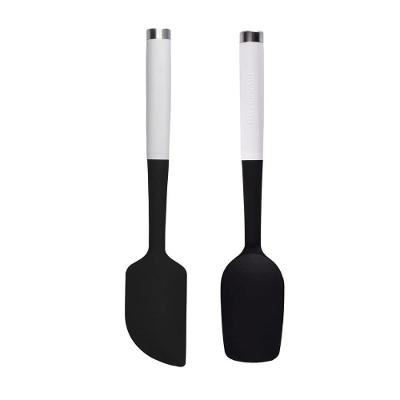 Conjunto 2 Espátulas Confeitaria Cozinha Branca Kitchenaid