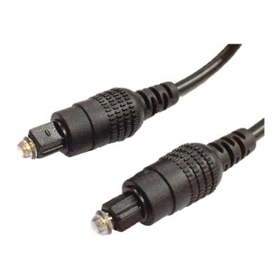 Cabo Fibra Optica Audio 4mm Toslink X Toslink 2m Preto
