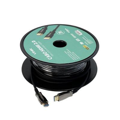 Cabo Hdmi 2.0 Fibra Optica 4k 60hz 18gbps 30 Metros Vinik -