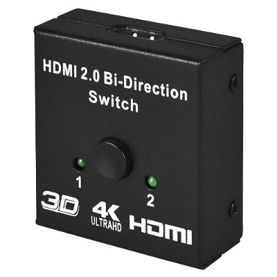 Divisor Hdmi Evus C-081 4k Femea X Femea 2 Saidas 1 Entrada