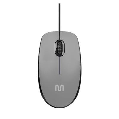 Mouse Com Fio Mf400 Clique Silencioso Conexão Usb 1200dpi