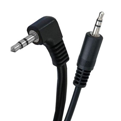 Cabo P2 90 Graus Stereo X P2 Stereo Preto - 30 Cm - Gold