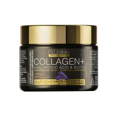 Collagen + Hyaluronic Acid E Biotin Com Verisol 120 Caps Padrão Único