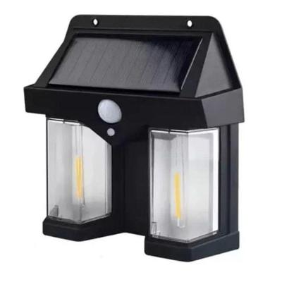 Luz De Led Arandela Solar Parede Rústica Sensor De Presença Bm-8529