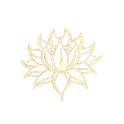 Mandala Flor De Lotus Em Mdf Branco [f031]