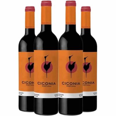 Vinho Tinto Ciconia Alentejo 750ml Kit 4 Garrafas