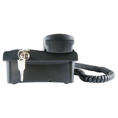 Telefone Intelbras Pleno Preto Com Chave Com Fio 4080057
