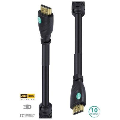 Cabo Hdmi 2.0 4k C- Filtro 10m H20f-10
