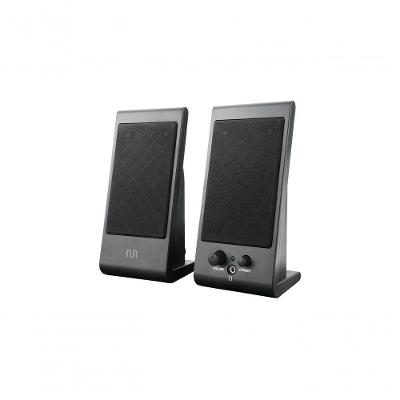 Caixas De Som 2.0 3w Rms Alimentação Usb Conexão P2 Controle