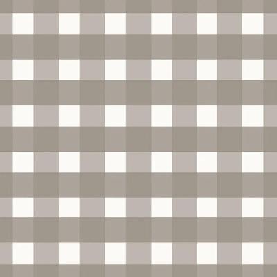 Papel De Parede Revoada Xadrez Vichi Cinza Chumbo 4416