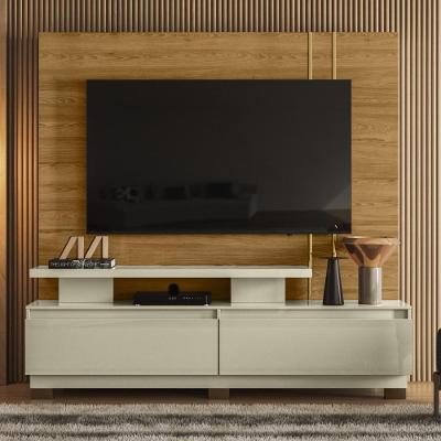 Estante Home Theater Para Tvs Até 75 Polegadas New Apolo - Cumaru/opala