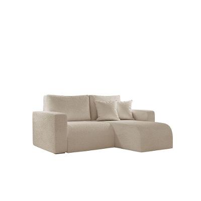 Sofá Living 100cm Chaise 90cm Lado Direito Meu Sofá Online A294 Linho Creme
