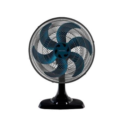 Ventilador Osc Mesa Turbo 6 50cm 6 Pás - 220v - Preto-azul
