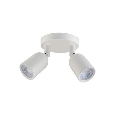 Spot Direcionável De Sobrepor Taschibra Direct Circular Led Mr16 8w Bivolt Branco 3000k Luz Amarela 15090212