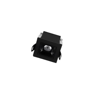 Spot De Embutir Taschibra Arch Pontual Led 2w Bivolt Preto 2700k Luz Amarela 15090429