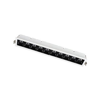 Spot De Embutir Taschibra Arch Pontual Led 20w Bivolt Branco/preto 2700k Luz Amarela 15090439