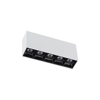 Spot De Sobrepor Taschibra Arch Pontual Led 10w Bivolt Branco/preto 2700k Luz Amarela 15090424