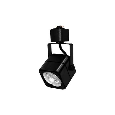 Spot Direcionável Para Trilho Eletrificado Taschibra Classic Quadrado Mr16 Gu10 Bivolt Preto 15090445