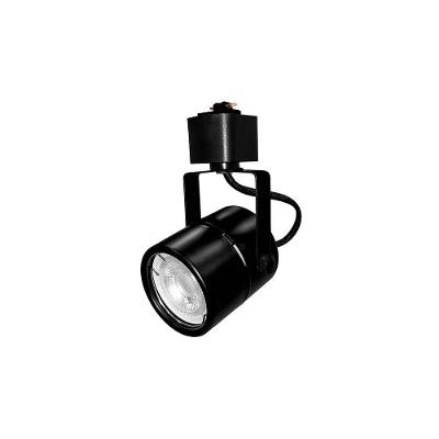 Spot Direcionável Para Trilho Eletrificado Taschibra Classic Redondo Mr16 Gu10 Bivolt Preto 15090441