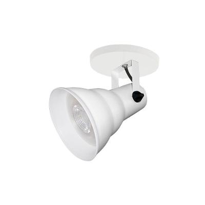Spot Direcionável De Sobrepor Taschibra Hol Circular Par 30 E27 Bivolt Branco 03010031-01