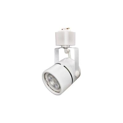 Spot Direcionável Para Trilho Eletrificado Taschibra Classic Redondo Mr16 Gu10 Bivolt Branco 15090440