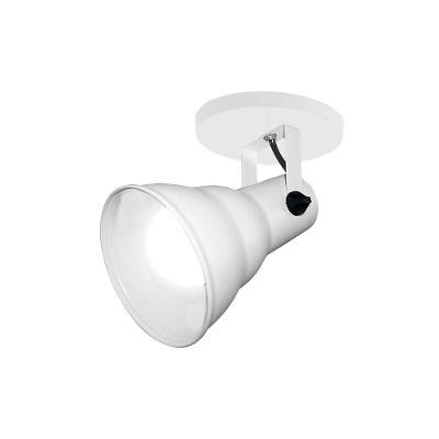 Spot Direcionável De Sobrepor Taschibra Hol Circular Para 1 Lâmpada E27 Bivolt Branco 03010025-01