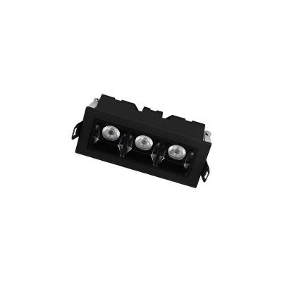 Spot De Embutir Taschibra Arch Pontual Led 6w Bivolt Preto 2700k Luz Amarela 15090432