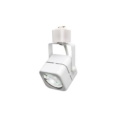 Spot Direcionável Para Trilho Eletrificado Taschibra Classic Quadrado Mr16 Gu10 Bivolt Branco 15090444