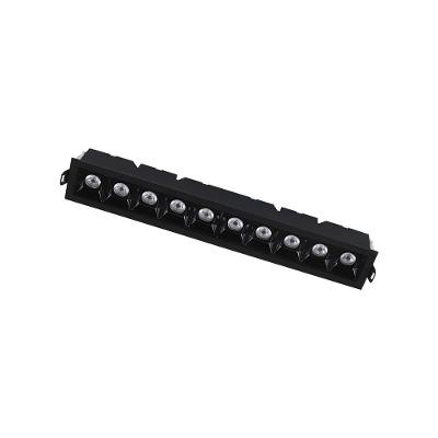Spot De Embutir Taschibra Arch Pontual Led 20w Bivolt Preto 2700k Luz Amarela 15090438