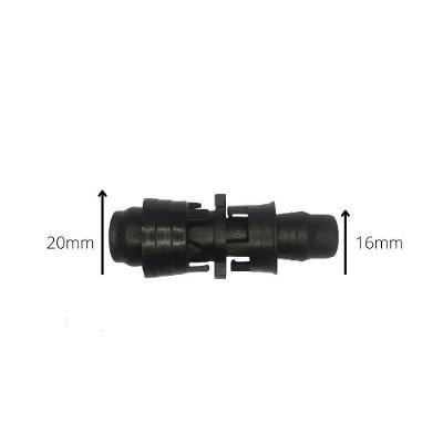 Uniao Emenda Redução Para Mangueira Preta 20mm X 16mm Irrigação Rsb Kit 10 Unid