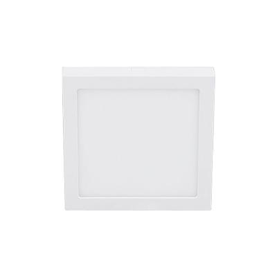 Painel De Led Stella Quadrado Eco De Sobrepor 18w Bivolt Branco 3000k Luz Amarela Sth21963q/30