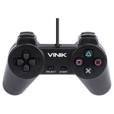 Controle Pc Usb Ps1/playstation 1 Preto - Retrô - Vinik Play