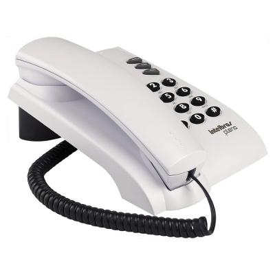 Telefone Intelbras Pleno Com Fio Cinza Artico Sem Chave 4080055