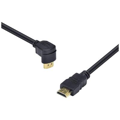 Cabo Hdmi 2.0 4k 1 Conector 90º 2 Metros H2090-2