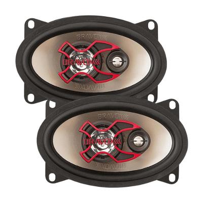 Alto Falante Bravox Triaxial B3x46x 4x6 40w Rms 4r...