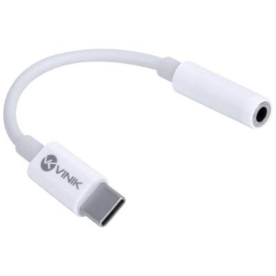 Adaptador De Fone P2 Para Usb Tipo C 7.1 Audio - Adfusbtc