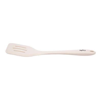 Espátula Vazada De Silicone Spicy Bege