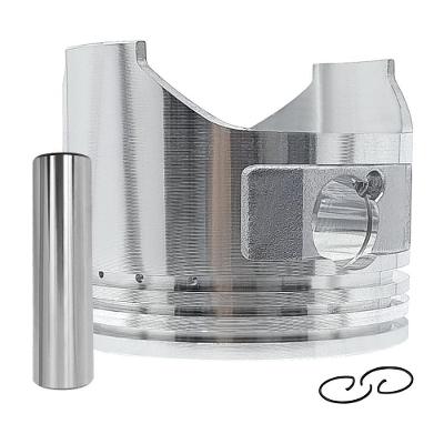 Pistão Completo 73mm Para Motores 4 Tempos 8hp Supreme Parts