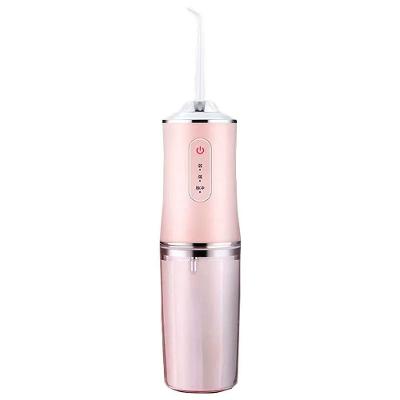 Irrigador Oral Jato D'água Higiene Bucal Sem Fio Rosa