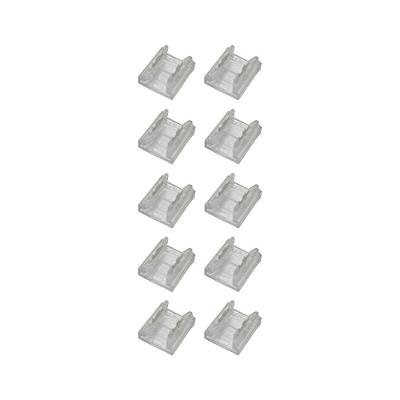 Kit 10 Emendas Conector Astraled Reto Para Fita De Led 8mm Em-032